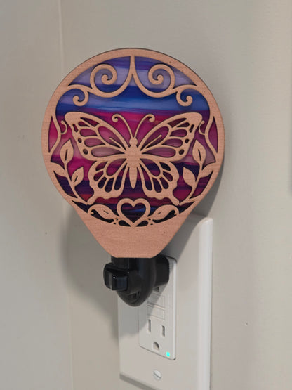Butterfly Nightlight SVG File | Laser Cut Digital Download