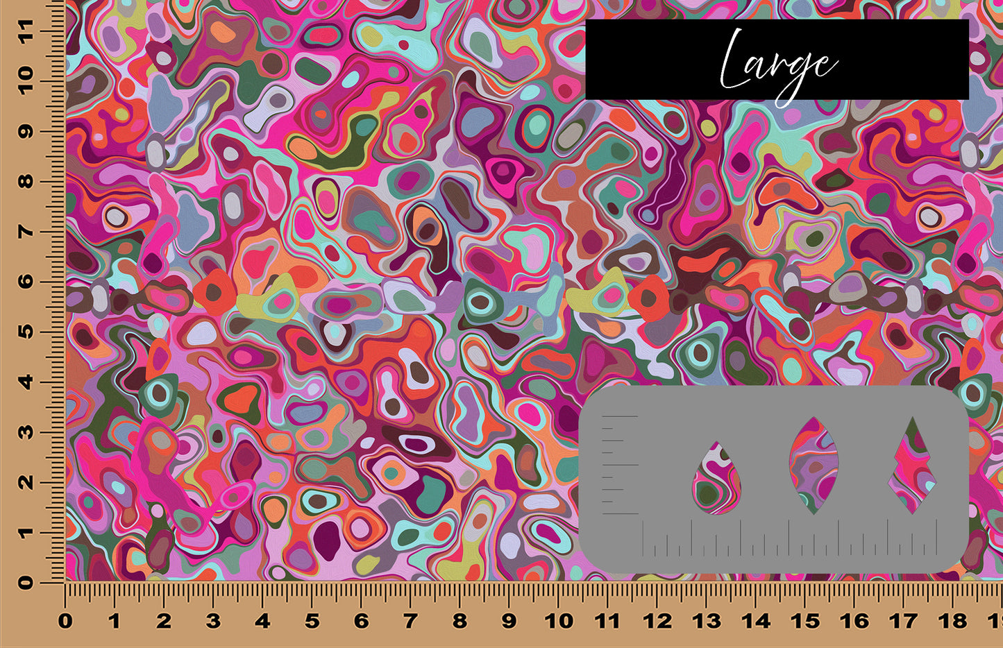 DecoCraft - Abstract - Pop of Fuchsia