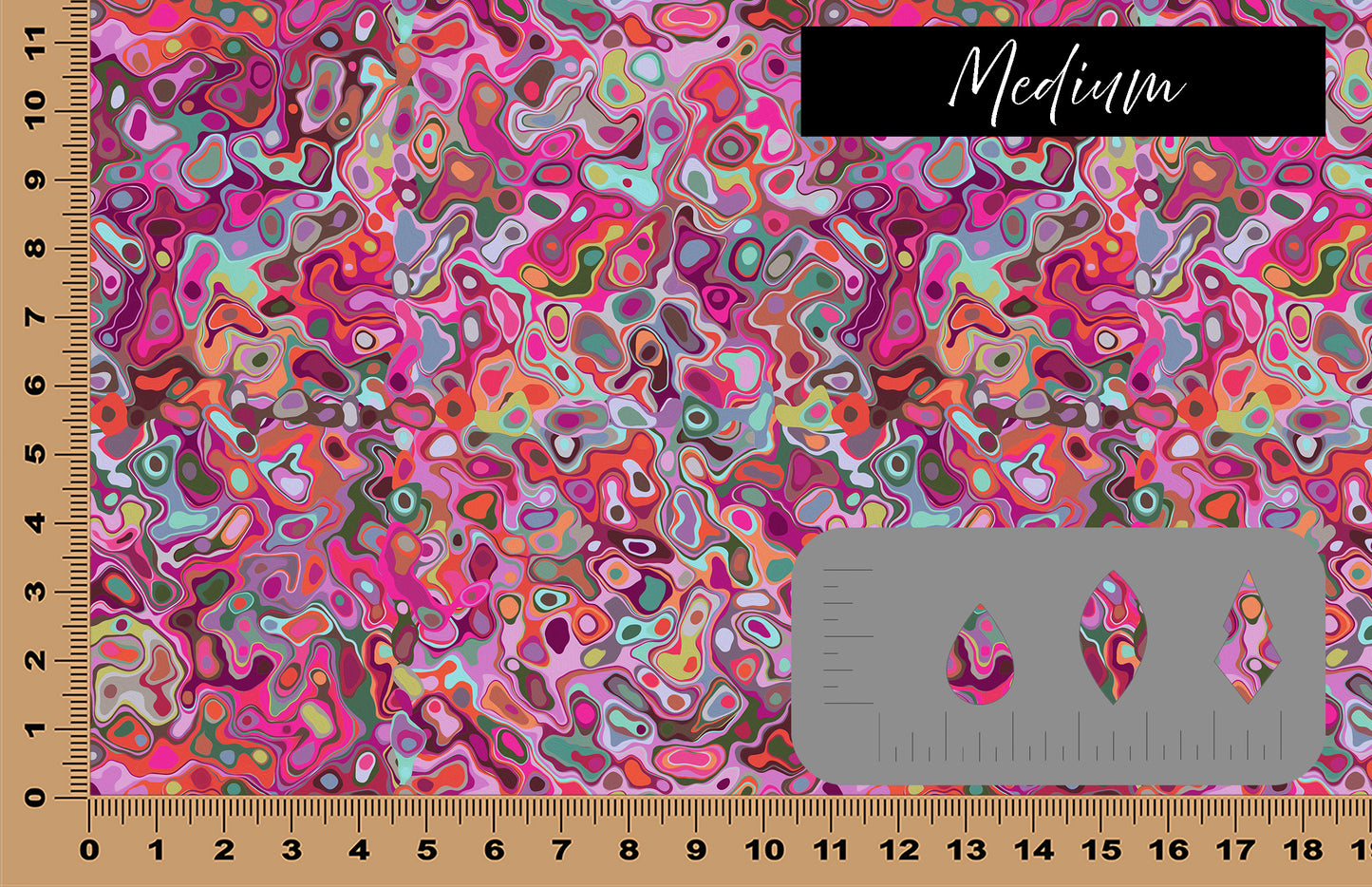 DecoCraft - Abstract - Pop of Fuchsia