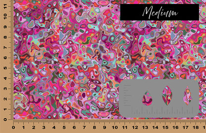 DecoCraft - Abstract - Pop of Fuchsia