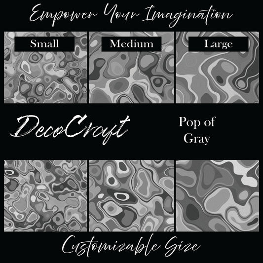DecoCraft - Abstract - Pop of Gray