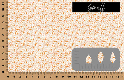 DecoCraft - Summer - Retro Orange Sea Shells