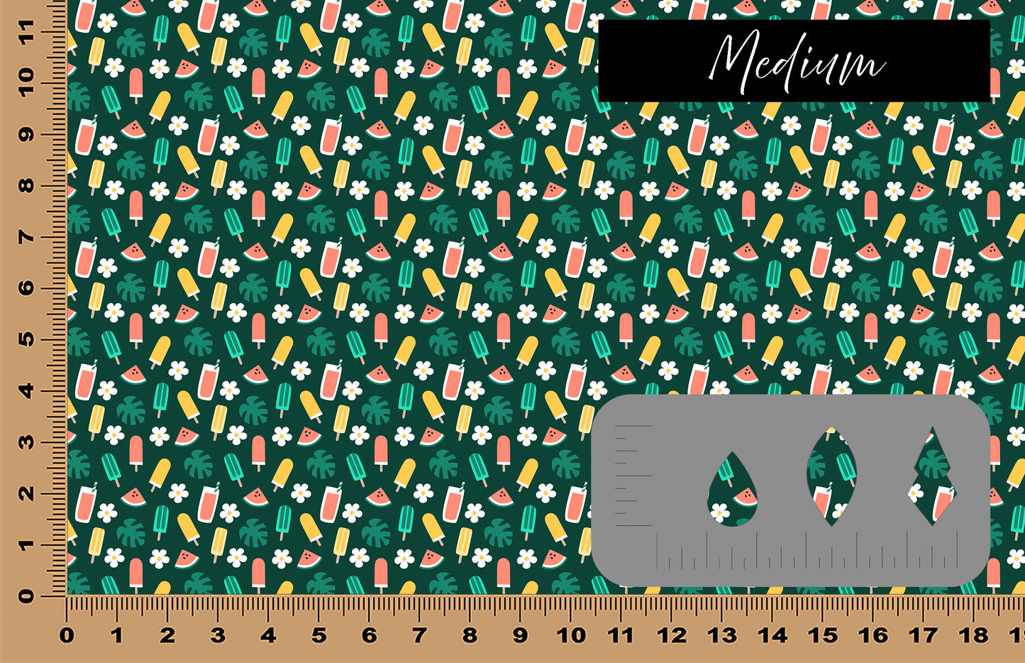 DecoCraft - Summer - Retro Melons & Pops