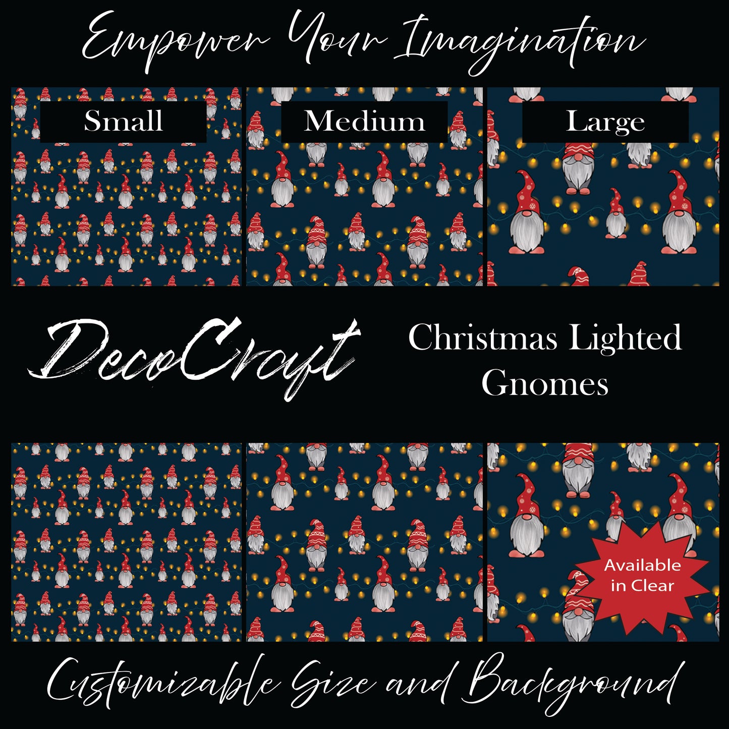 DecoCraft Christmas - Gnomes- Christmas Lighted Gnomes