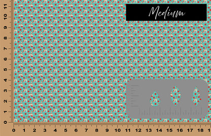 DecoCraft Christmas - Vintage Christmas - Reindeer Teal