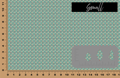 DecoCraft Christmas - Vintage Christmas - Reindeer Teal