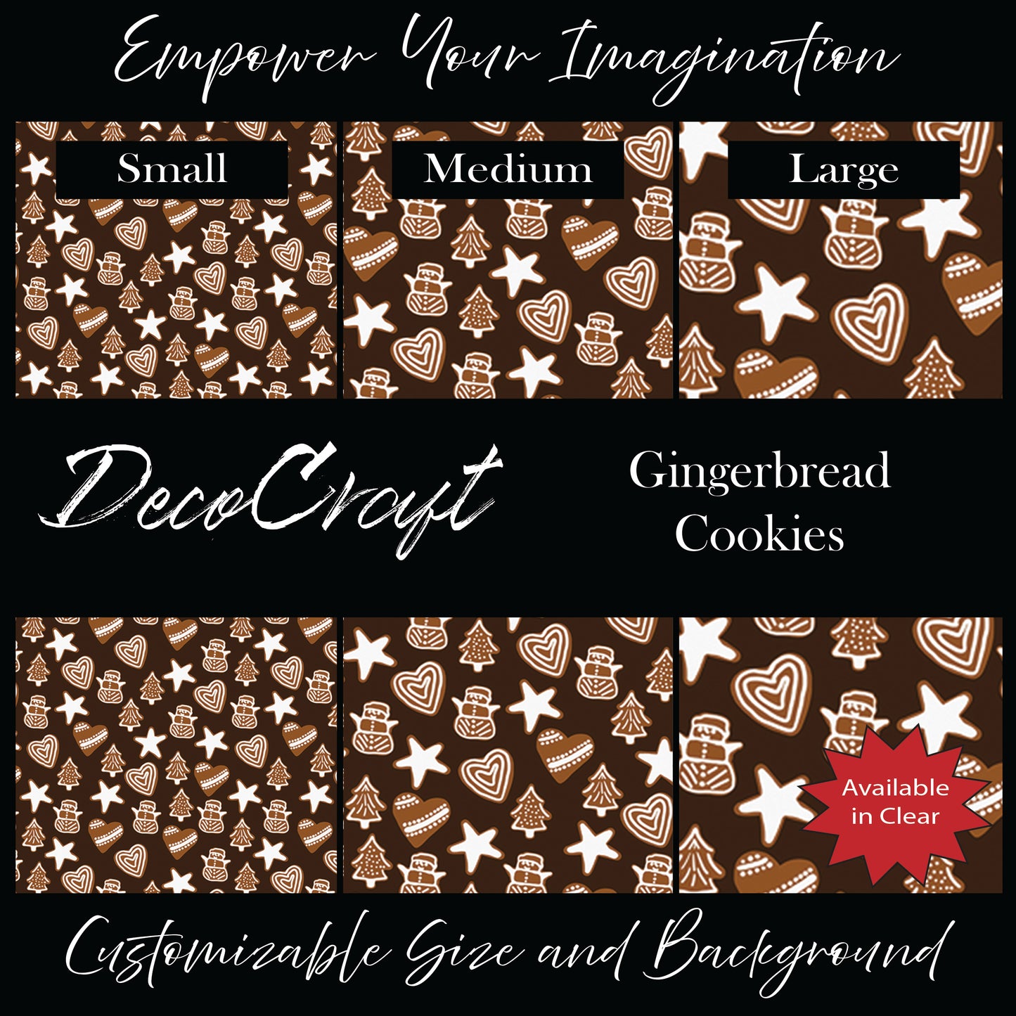 DecoCraft Christmas - Gingerbread Cookies