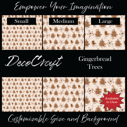 DecoCraft Christmas - Gingerbread Trees