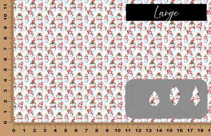 DecoCraft Christmas - Snowmen - Watercolor Snowmen
