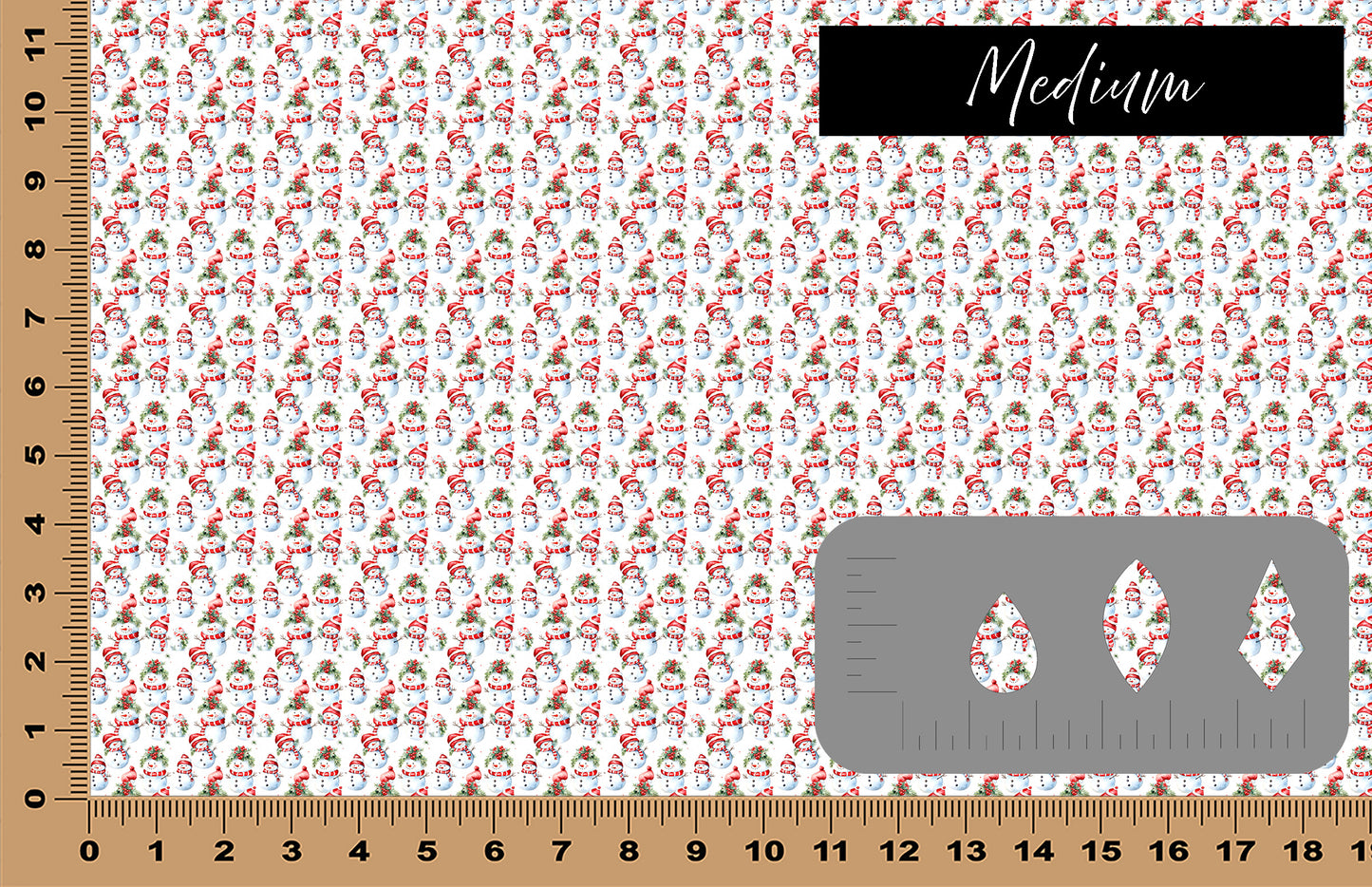 DecoCraft Christmas - Snowmen - Watercolor Snowmen