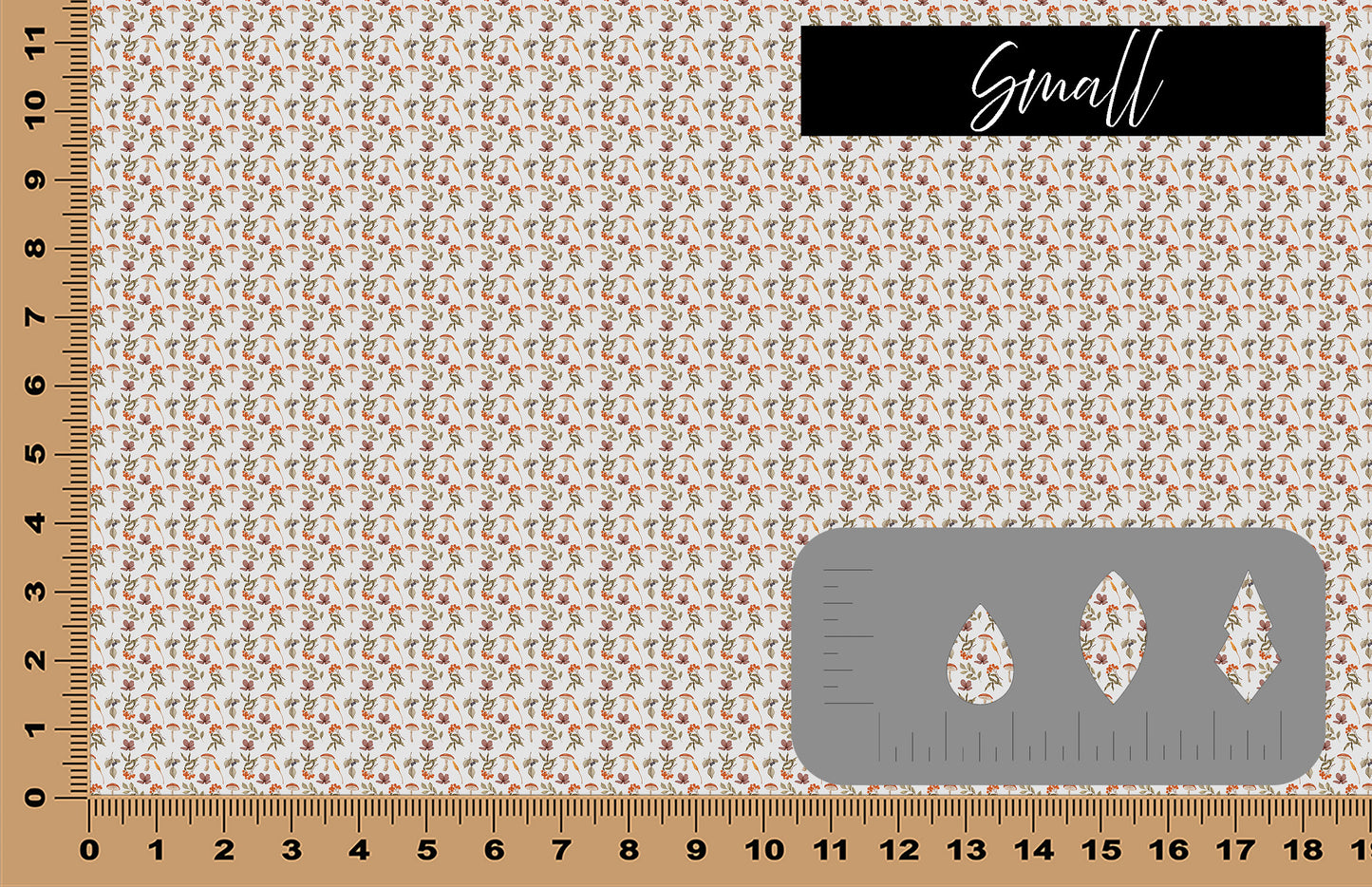 DecoCraft - Flowers & Greenery - Vintage Mushrooms