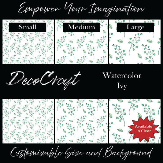 DecoCraft - Flowers & Greenery - Watercolor Ivy