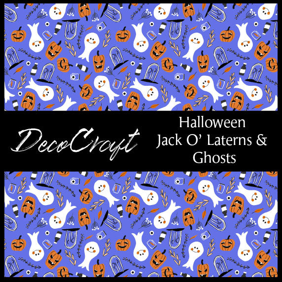 DecoCraft - Halloween - Jack o' Lanterns & Ghost