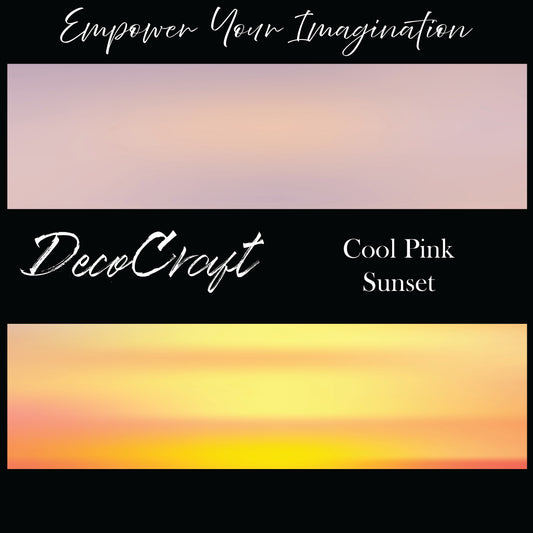 DecoCraft - Landscapes & Skies - Cool Pink Sunset