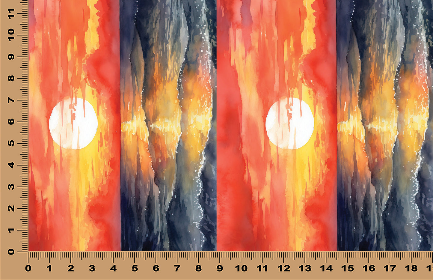 DecoCraft - Landscapes & Skies - Watercolor Sunset