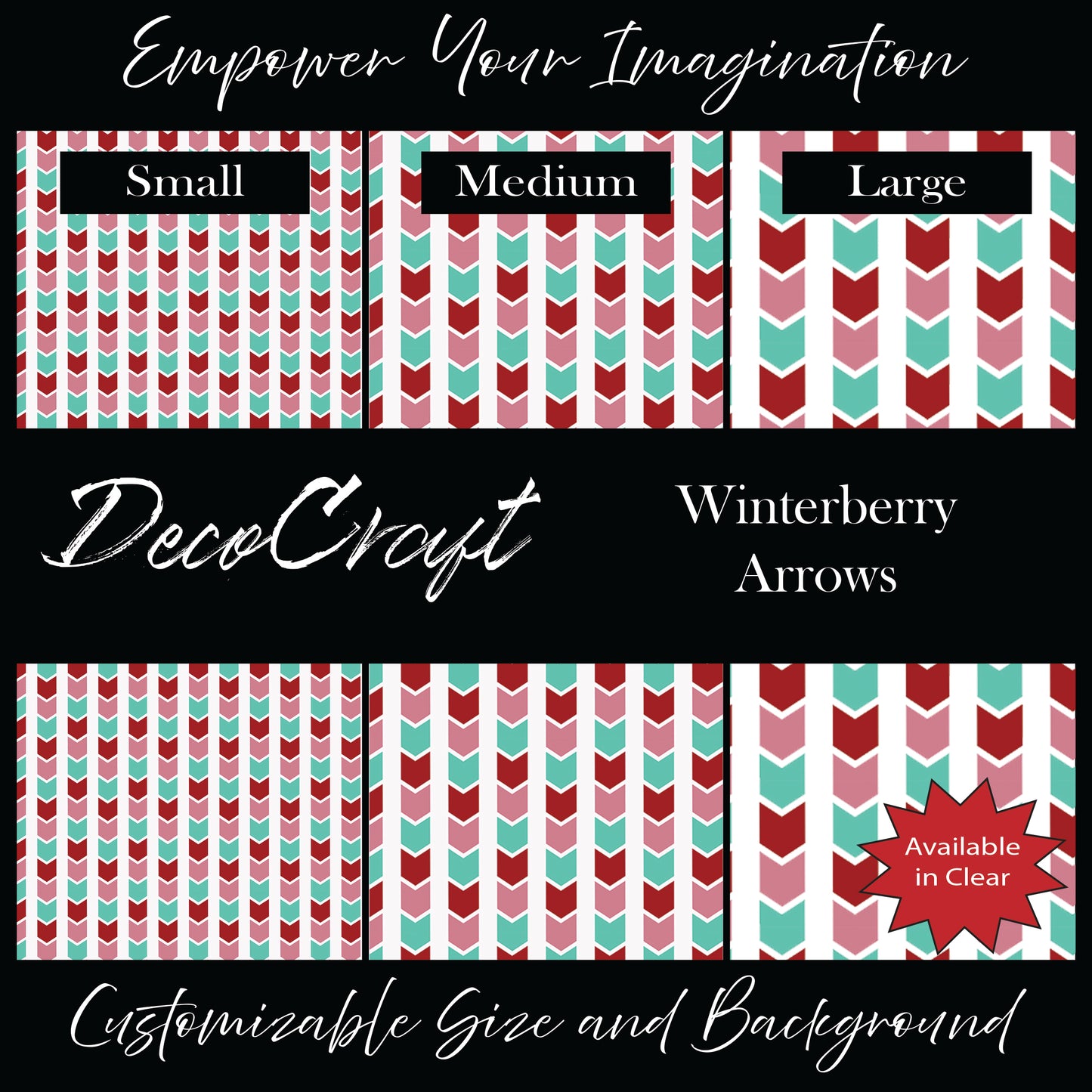 DecoCraft Christmas - Winterberry - Arrows