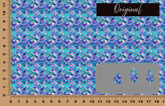 DON'T LAUNCH DecoCraft - Elevated Textures - Realistic Stained Glass -Jewel Mermaid VIII