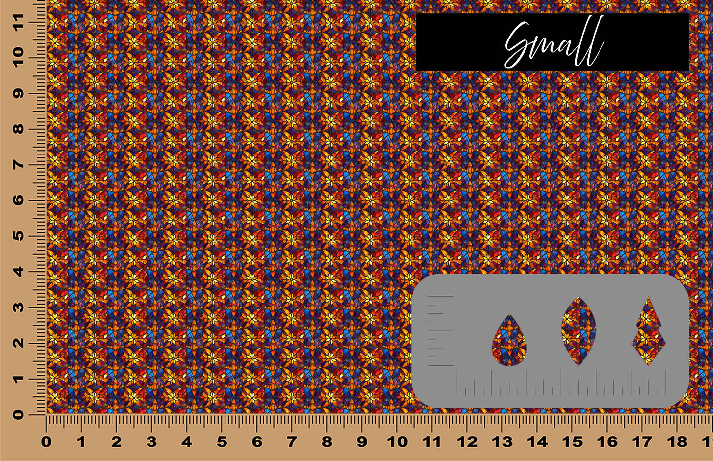 DecoCraft - Stained Glass - Multicolor -Daisy Jewel