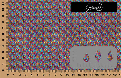 DecoCraft - Stained Glass - Multicolor - Jewel Tones V