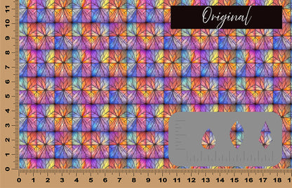 DecoCraft - Stained Glass - Multicolor - Pastel VI
