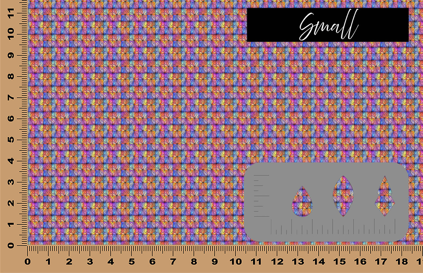 DecoCraft - Stained Glass - Multicolor - Pastel VI