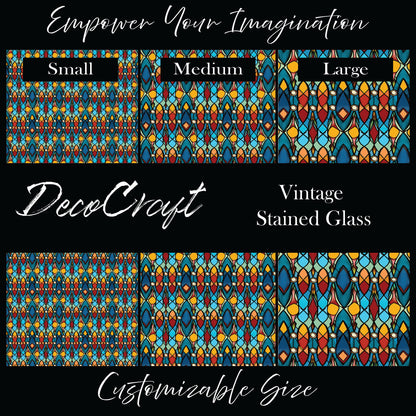 DecoCraft - Stained Glass - Vintage