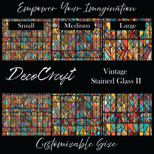 DecoCraft - Stained Glass - Vintage II