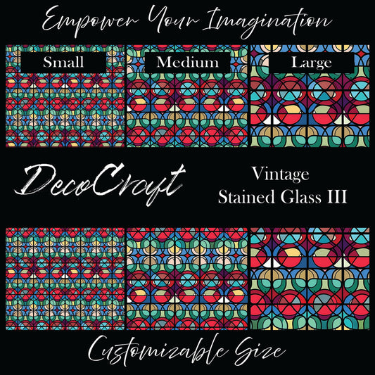 DecoCraft - Stained Glass - Vintage III