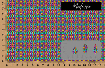 DecoCraft - Stained Glass - Multicolor - Pastel VII