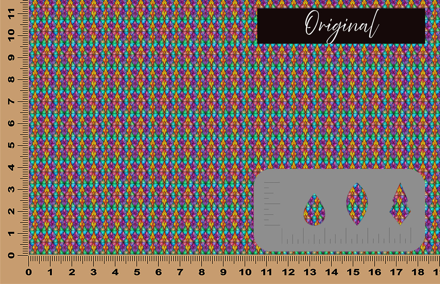 DecoCraft - Stained Glass - Multicolor - Pastel VII