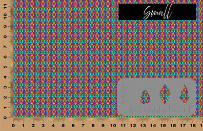 DecoCraft - Stained Glass - Multicolor - Pastel VII