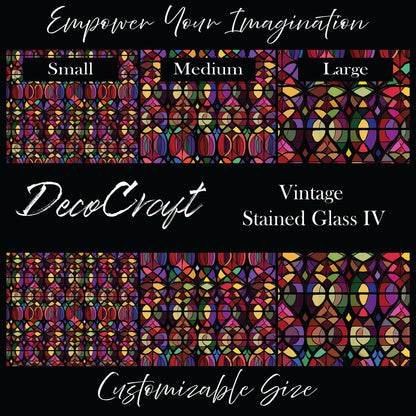 DecoCraft - Stained Glass - Vintage IV