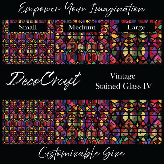 DecoCraft - Stained Glass - Vintage IV