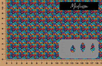 DecoCraft - Stained Glass - Multicolor - Jewel Tone VII