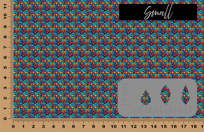 DecoCraft - Stained Glass - Multicolor - Jewel Tone VII