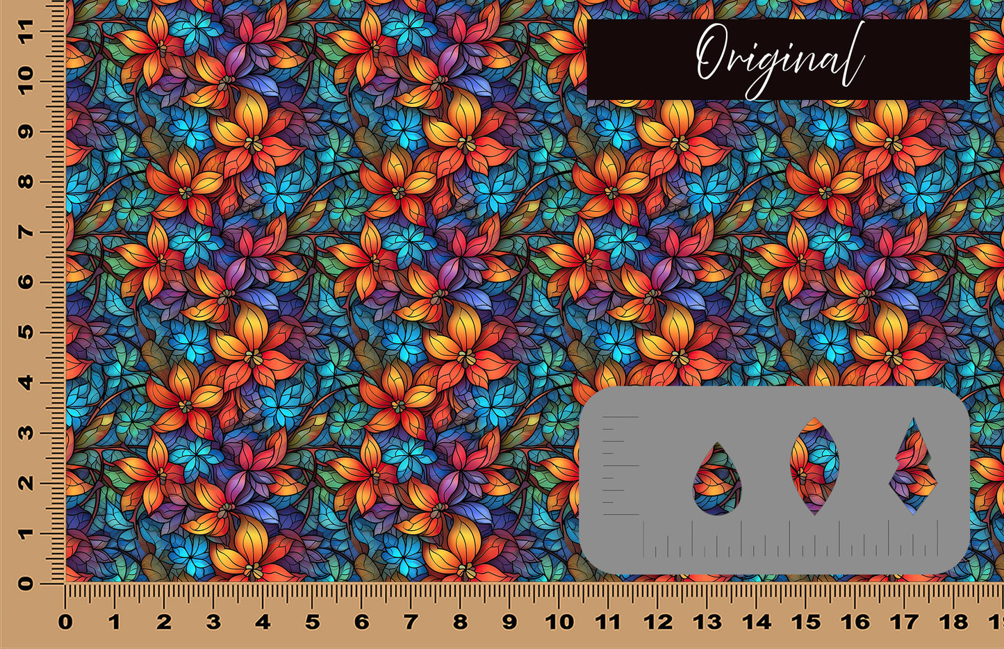 DecoCraft - Stained Glass - Multicolor - Pastel X