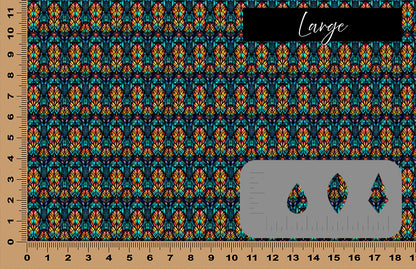 DecoCraft - Stained Glass - Windows - Colorful Window III