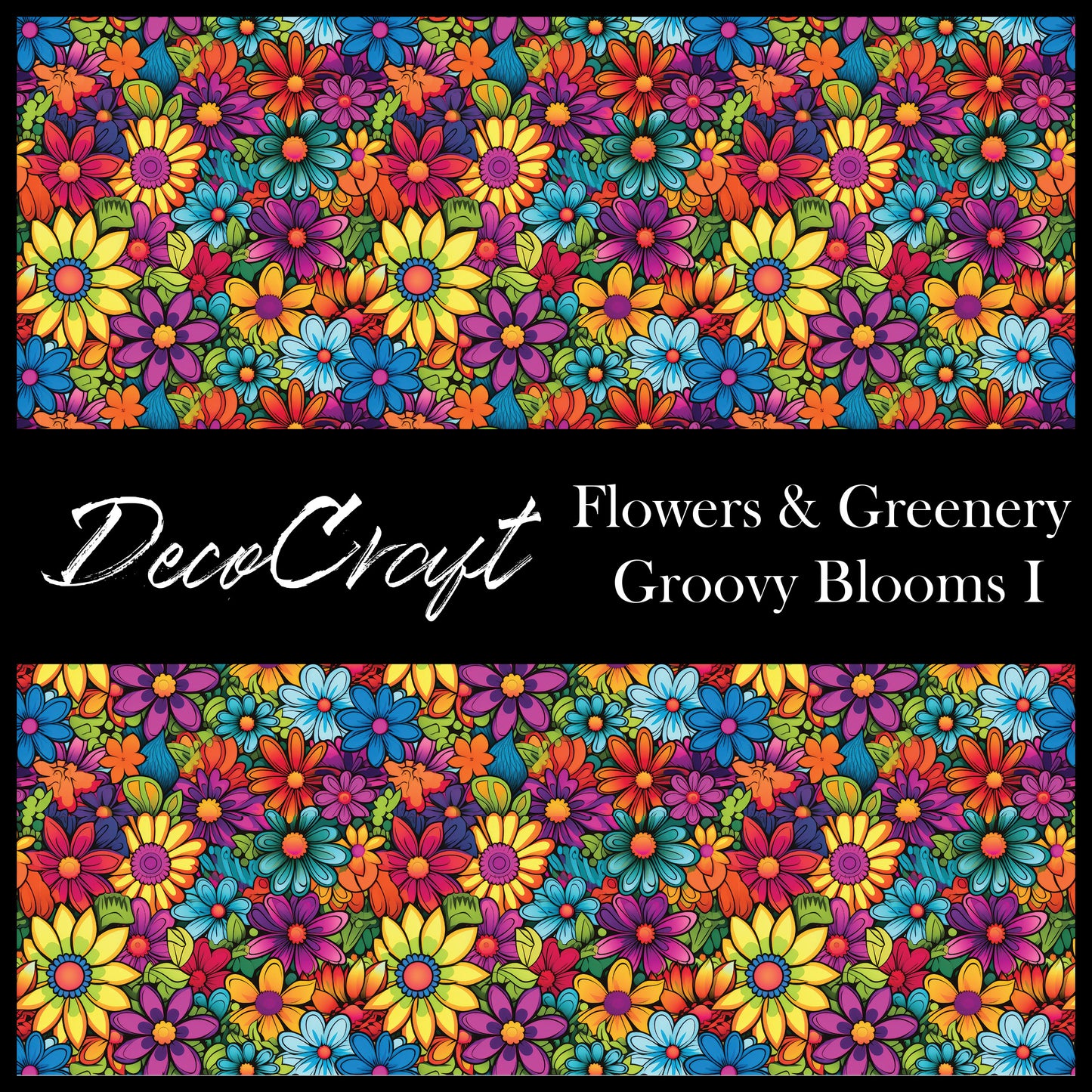 DecoCraft - Flowers & Greenery - Groovy Blooms I