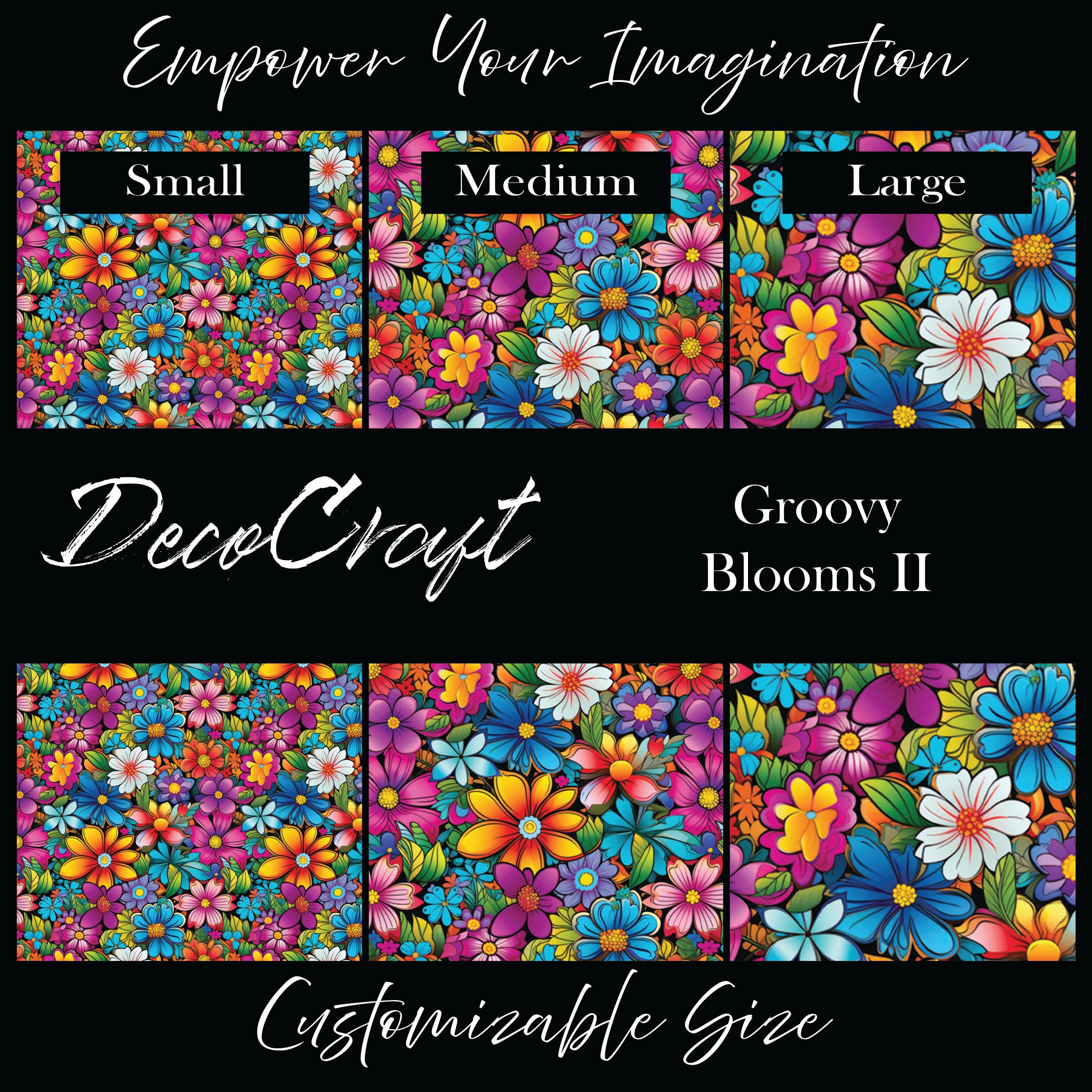 DecoCraft - Flowers & Greenery - Groovy Blooms II – H & H Creations