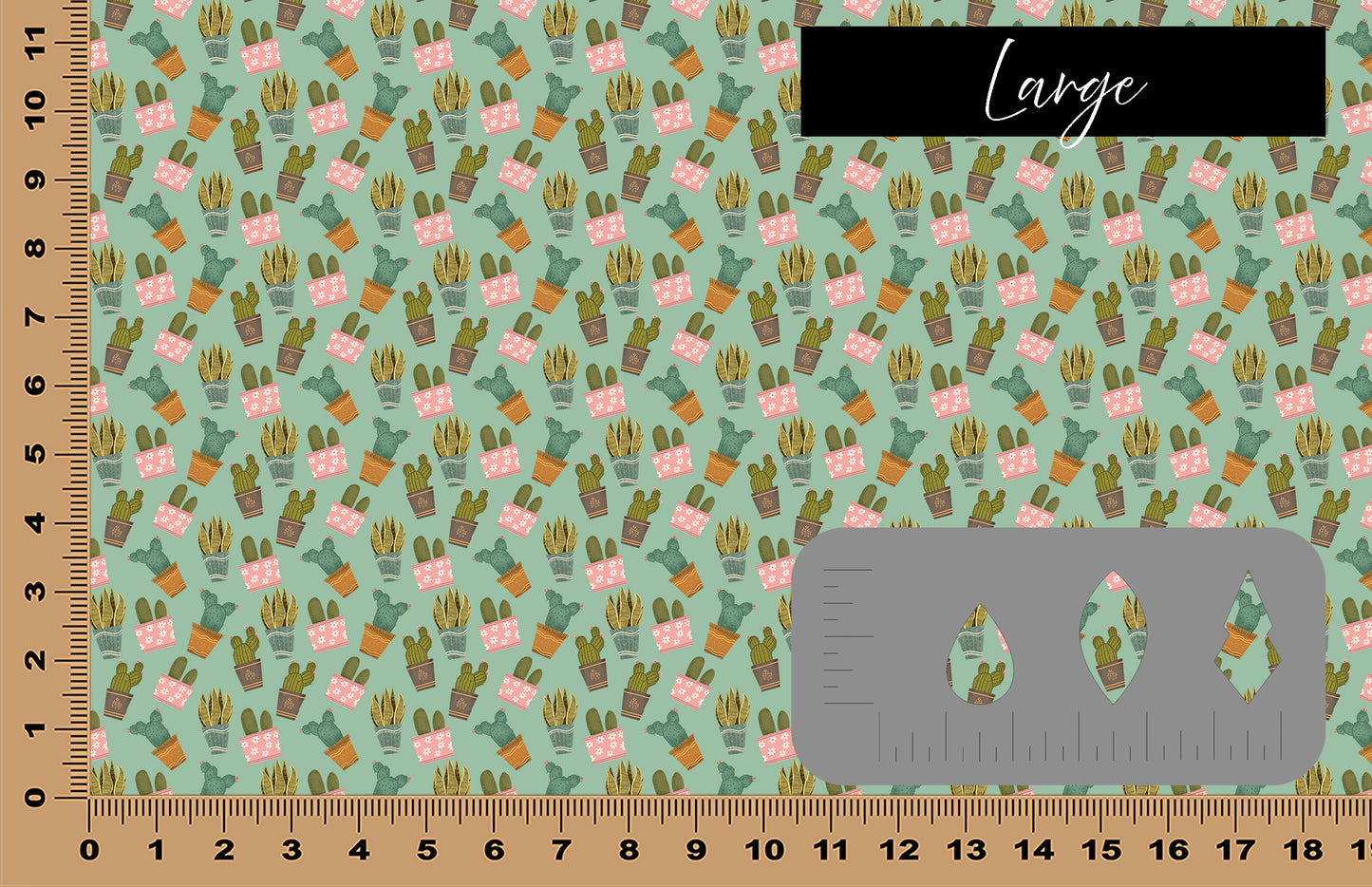 DecoCraft - Flowers & Greenery - Potted Cacti