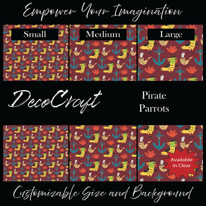 DecoCraft - Fairy Tales - Pirate Parrot