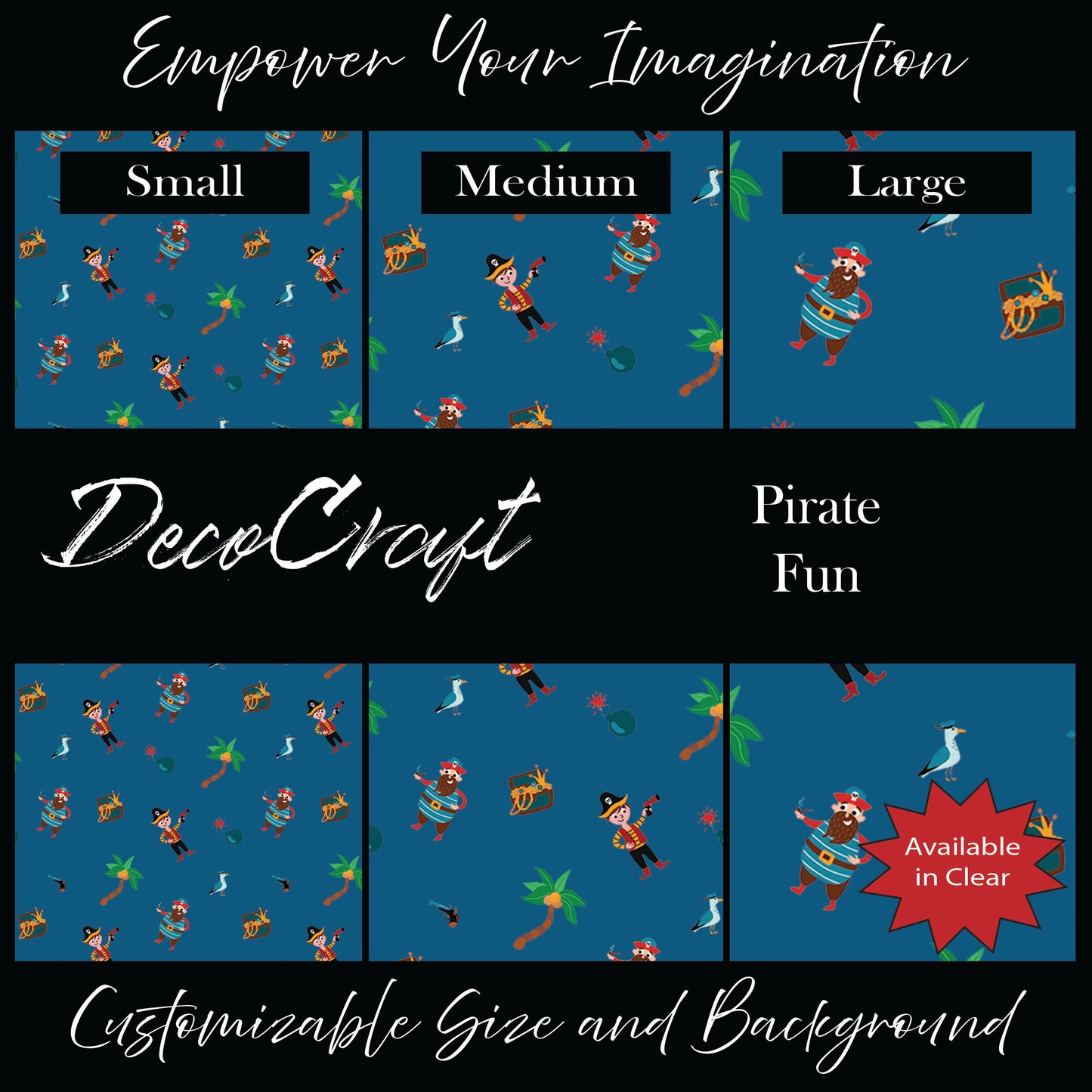 DecoCraft - Fairy Tales - Pirate Fun