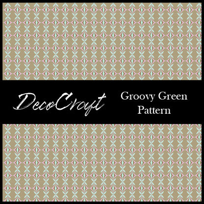 DecoCraft - Patterns - Groovy Green