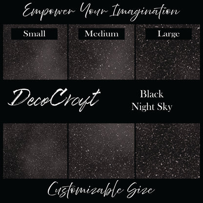 DecoCraft - Landscapes & Skies - Black Night Sky