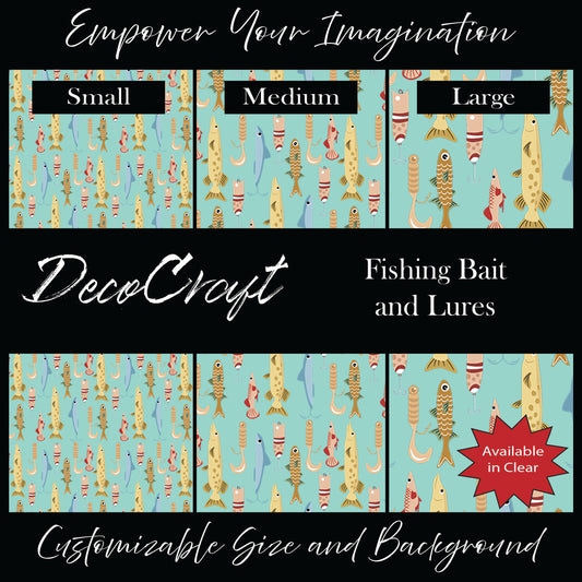 DecoCraft - Animals, Bugs, & Birds - Sea Life - Fishing Bait and Lures