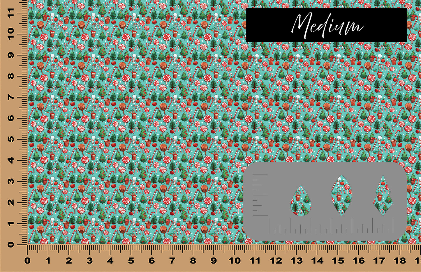 DecoCraft Christmas - Teal Candifull Christmas