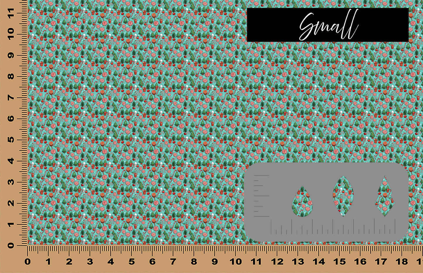 DecoCraft Christmas - Teal Candifull Christmas