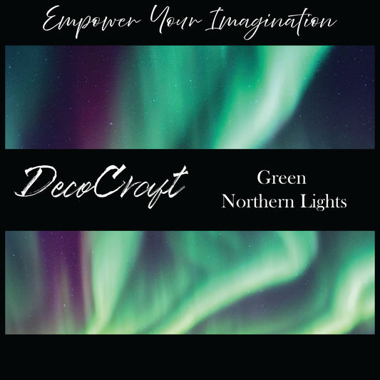 DecoCraft - Landscapes & Skies - Green Northern Lights