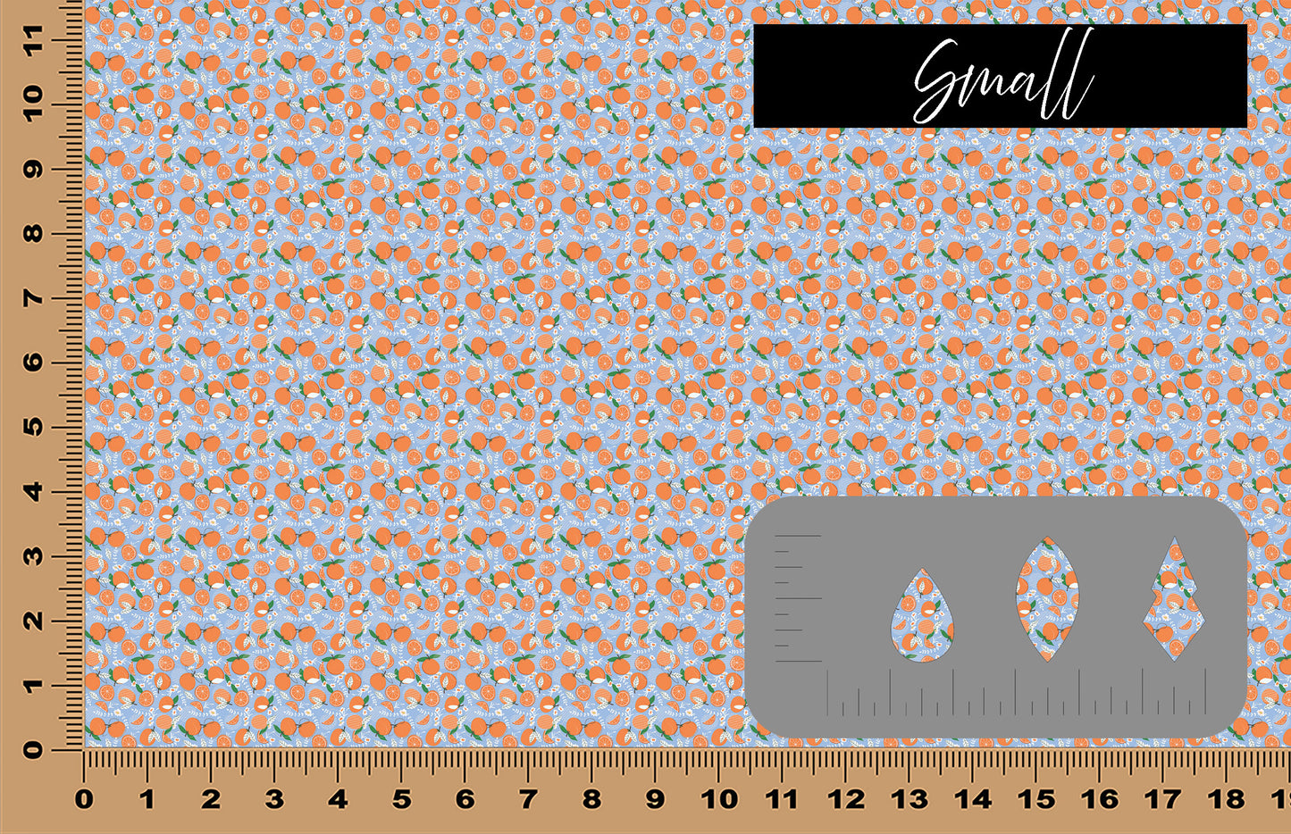 DecoCraft - Flowers & Greenery - Vintage Oranges