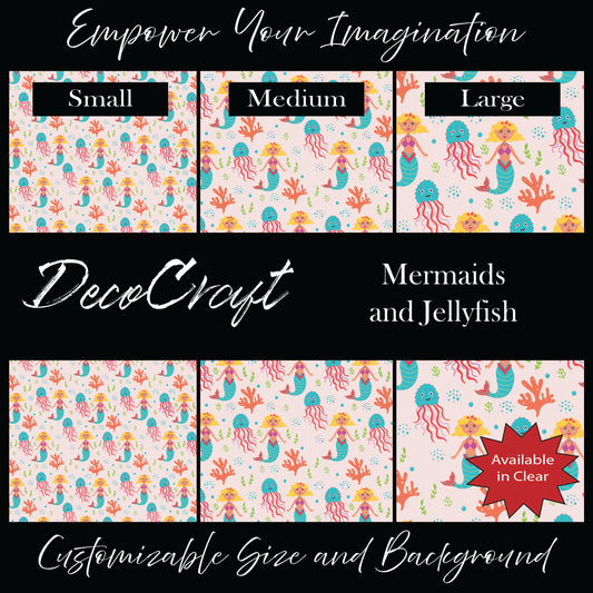 DecoCraft - Fairy Tales - Mermaids and Jellyfish